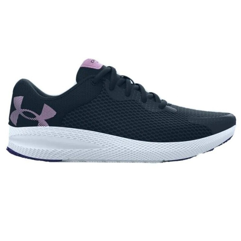 Under Armour Charged Pursuit 3 Running Shoes Sneakers Womens 4.5 Black‎ Pink